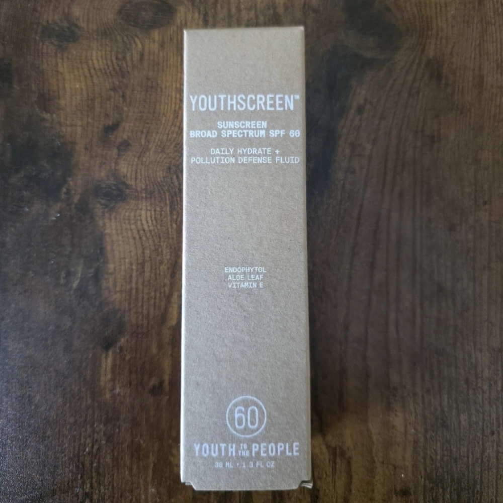 Youth To The People Youthscreen Sunscreen Broad Spectrum SPF 60 NEW 1.3oz